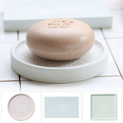 Creative Natural Ingredients soap dish diatomite soap holder Candy colors pure hand soap-dish Bathroom accessories